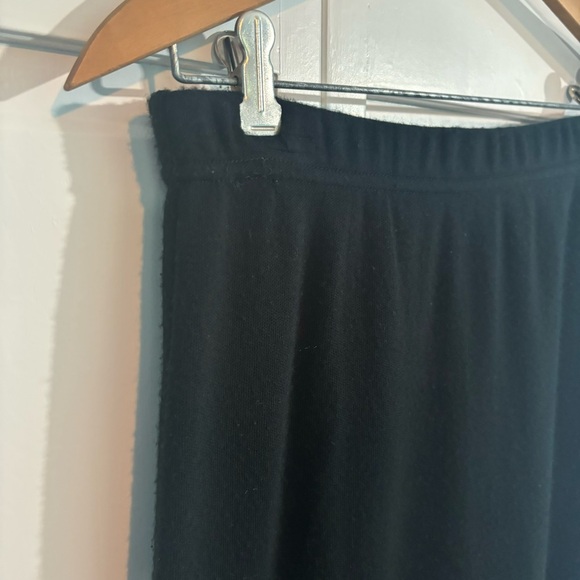 Karen Lessly Black Long Skirt Maxi Winter Fall M - Picture 2 of 7